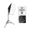 Kit de Softbox de 50x70 con 5 Ampolletas y Pedestal