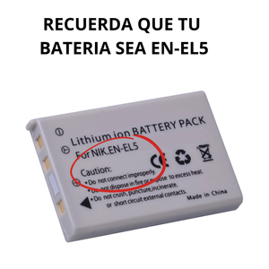 Cargador En-el 5 Mh-61 Alternativo Para Camaras Nikon Enel5