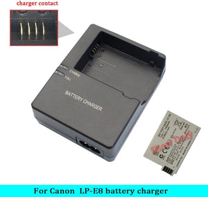Cargador de Batería Canon LP-E8 para Modelos T3i, T4i, T5i