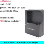 Cargador de Batería Canon LP-E8 para Modelos T3i, T4i, T5i