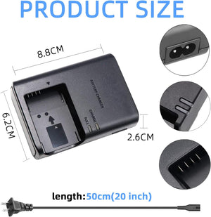 Cargador Cámara Canon LP-E12 para M50/M200/SL1/SX70/100D/M2/X7